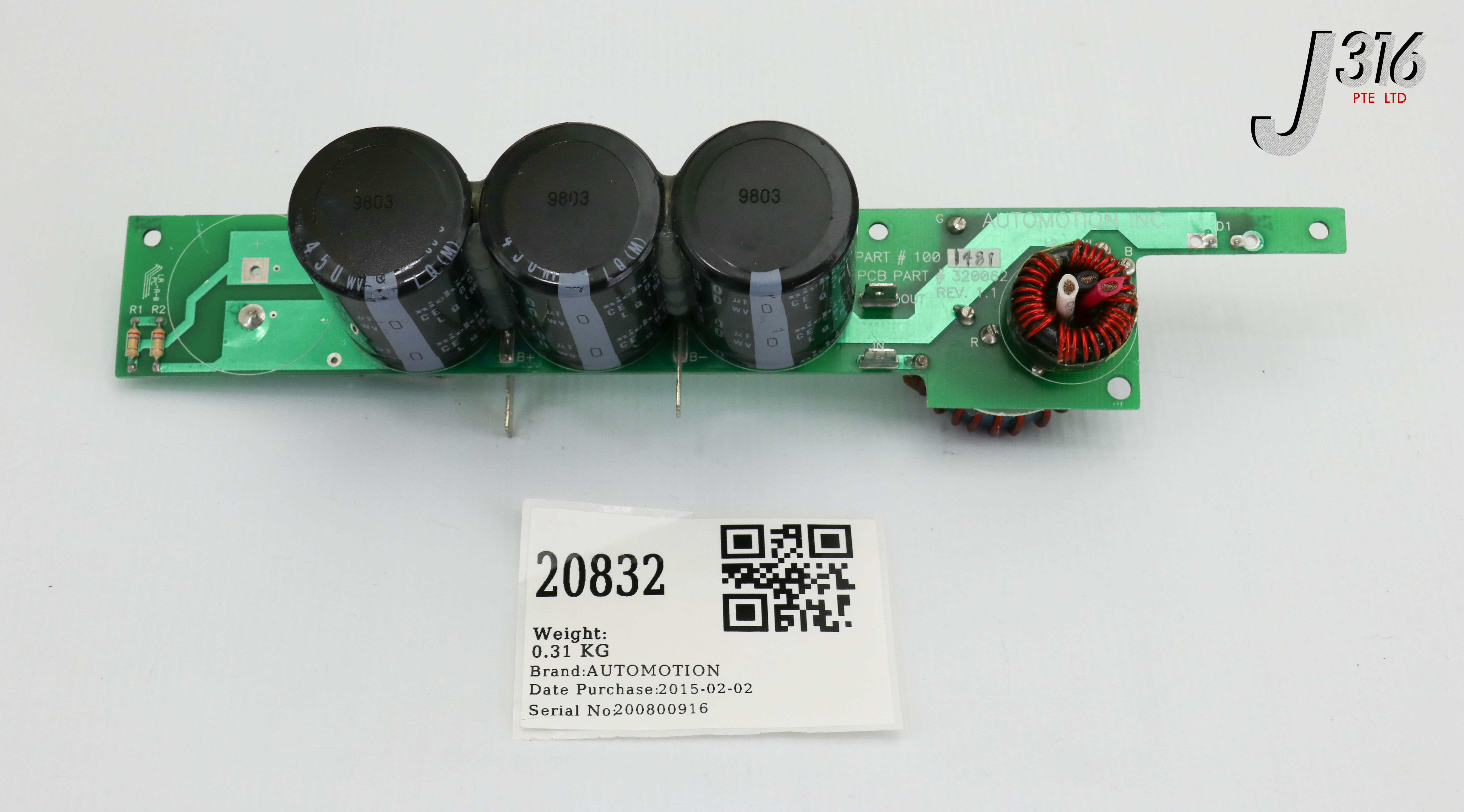 リンカーン 20832 AUTOMOTION PCB ASSY, 1001481 320062 | eBay
